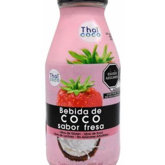 BEBIDA DE COCO SAB FRESA 280 ML THAI