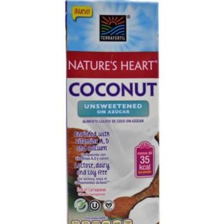 BEBIDA DE COCO SIN ENDULZAR 946 ML NATURES HEART