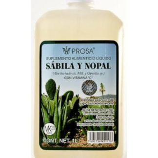 BEBIDA DE SABILA Y NOPAL 1 L PROSA