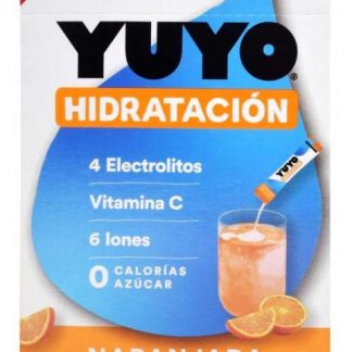 BEBIDA HIDRATANTE NARANJADA 4.5 G YUYO P 10