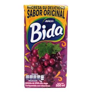 BEBIDA REFRESCANTE JUMEX BIDA DE UVA 500 ML