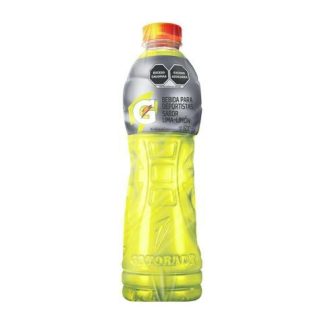 GATORADE BEBIDA REHIDRATANTE LIMA LIMON BOTELLA CON VALVULA 600 ML