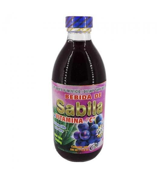 BEBIDA SABILA C VIT. C ENRIQUECIDO C UVA 330ML. MAYAMEX