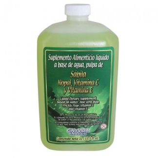 BEBIDA SABILA NOPAL VITAMINAS C Y E 1LT. GN+VIDA