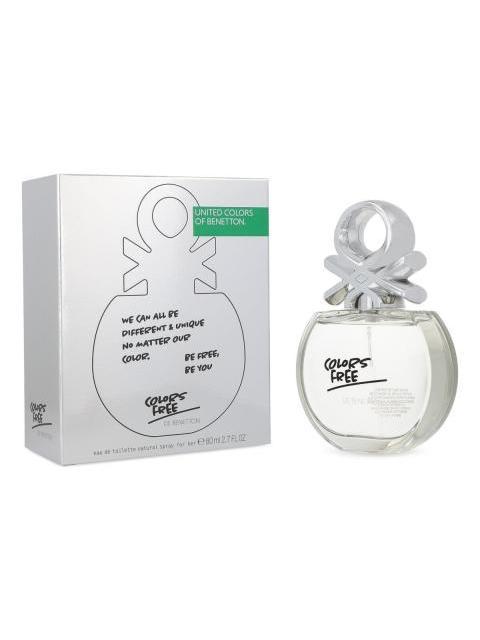 BENETTON COLORS FREE HER 80ML EDT SPRAY - DAMA