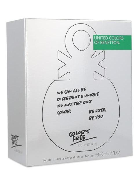 BENETTON COLORS FREE HER 80ML EDT SPRAY - DAMA - Image 3