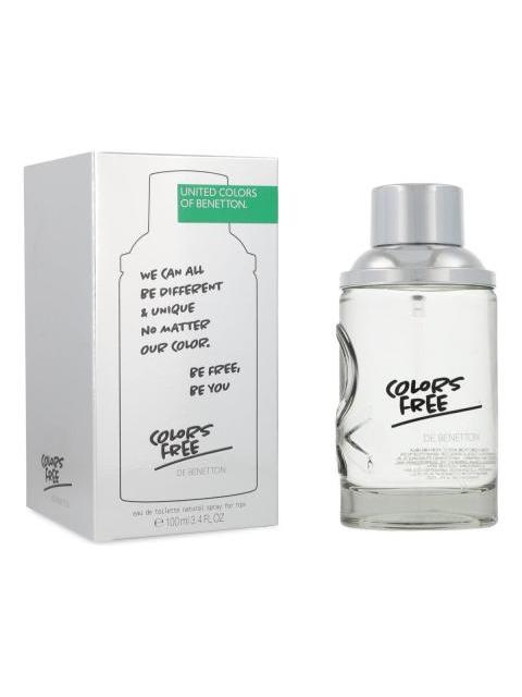 BENETTON COLORS FREE HIM 100ML EDT SPRAY - CABALLERO