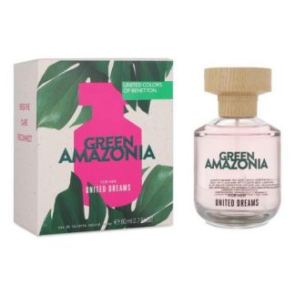 BENETTON GREEN AMAZONIA 80ML EDT SPRAY - DAMA
