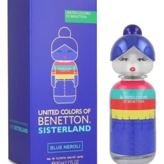 BENETTON SISTERLAND BLUE NEROLI 80ML EDT SPRAY - DAMA