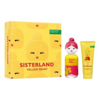 BENETTON SISTERLAND YELLOW PEONY EDT 80ML PERFUME PARA MUJER