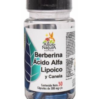 BERBERINA ACIDO ALFA LIPOICO CANELA 30 CAP ALTUS NATURA