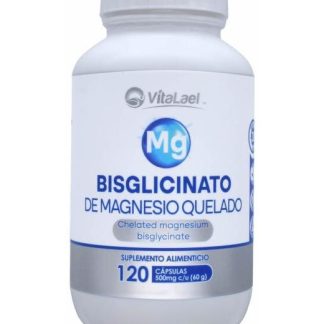 BISGLICINATO DE MAGNESIO QUELADO 120 CAP VITALAEL