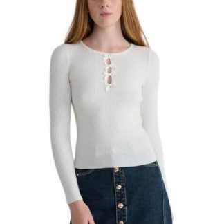 BLUSA ACANALADA BLANCO HOLLY LAND