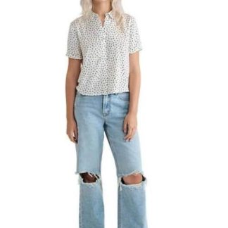 BLUSA ESTAMPADA BEIGE HOLLY LAND