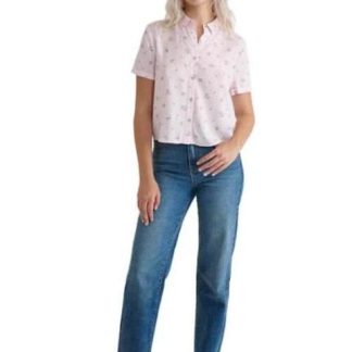 BLUSA ESTAMPADA PALO DE ROSA HOLLY LAND