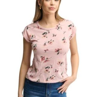 BLUSA FLORES ROSA HOLLY LAND