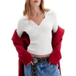 BLUSA MANGA LARGA BLANCO HOLLY LAND