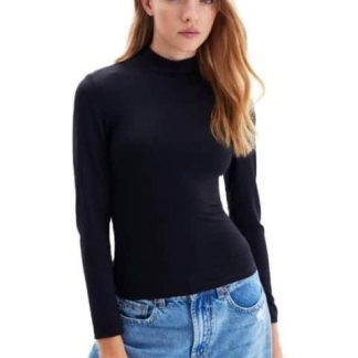 BLUSA MANGA LARGA NEGRO HOLLY LAND