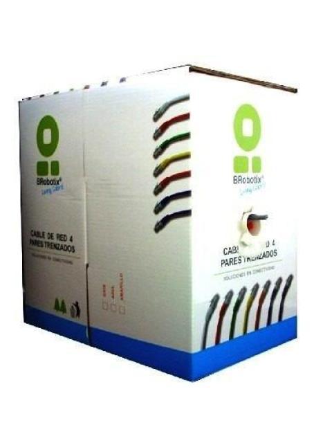 BOBINA UTP CAT5E 305 M INTERIOR GRIS INTERIOR CCA BROBOTIX 065740