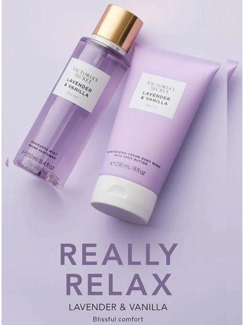 BODY SPLASH VICTORIAS SECRET RELAX CON LAVANDA Y VAINILLA - Image 4