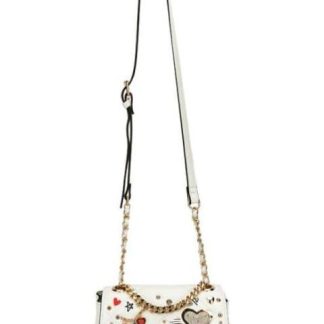 BOLSA CROSSBODY CAPITONADA BLANCO HOLLY LAND