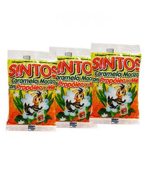 BOLSA DE CARAMELO MACIZO CON PROPOLEO Y MIEL SIN TOS 60GR. C 30 PRONACEN