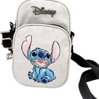 BOLSA PARA CELULAR STITCH GRIS STITCH