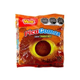BOLSA PICA GOMA GOMA ENCHILADA CON 100 PIEZAS DE 6 GR