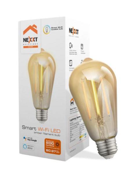 BOMBILLA LED INTELIGENTE WIFI - 110V - ST19 - COLOR AMBAR