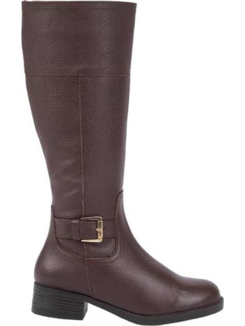 BOTA ALTA PIEL VACUNO ROJO LADRILLO VIVIS SHOES