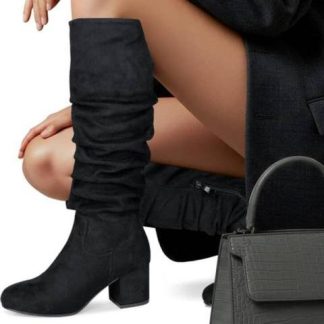 BOTA ANTE CON ARRUGA NEGRO YAELI