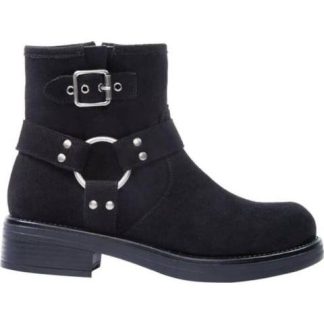 BOTA ANTE CON ESTRIBO TACON BAJO NEGRO TIERRA BENDITA