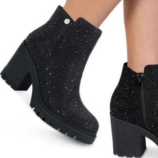 BOTA ANTE CON PEDRERIA NEGRO THALIA SODI