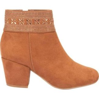 BOTA ANTE CON PEDRERIA ROJO LADRILLO YAELI