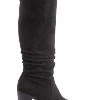 BOTA ANTE TUBO CON ARRUGA NEGRO TIERRA BENDITA