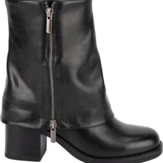 BOTA CASUAL TUBO DOBLADO NEGRO GOODYEAR