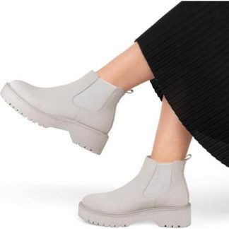 BOTA CHELSEA NOBUCK GRIS GOODYEAR