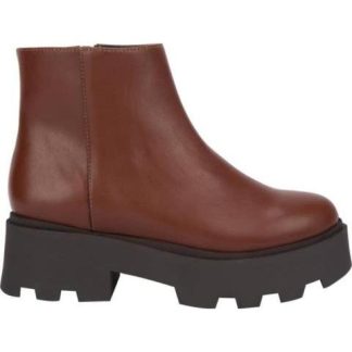BOTA CHELSEA SUELA TRACK COGNAC SALAMANDRA