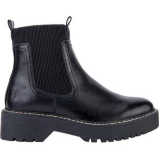 BOTA CHELSEA SUELA TRACK NEGRO GOODYEAR
