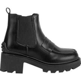 BOTA CHELSEA SUELA TRACK NEGRO GOODYEAR