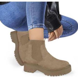 BOTA CHELSEA SUELA TRACK TAUPE GOODYEAR