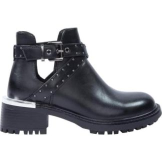 BOTA CON ABERTURA SUELA TRACK NEGRO TIERRA BENDITA