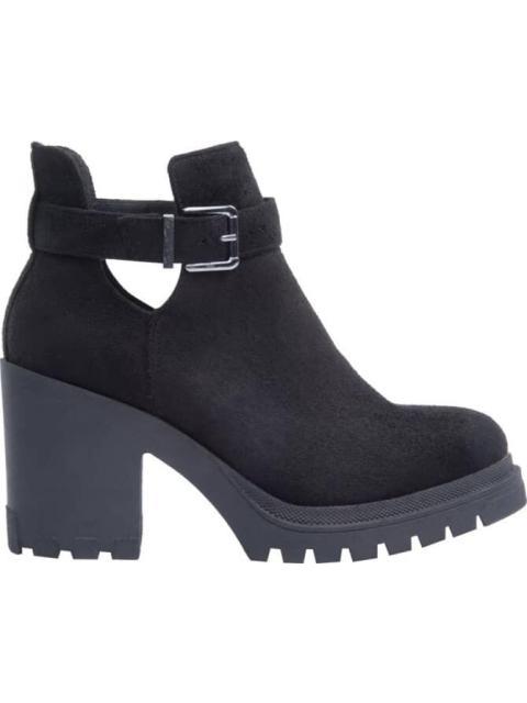 BOTA CON ABERTURA TACON MEDIO NEGRO TIERRA BENDITA