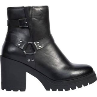 BOTA CON ESTRIBO SUELA TRACK NEGRO GOODYEAR