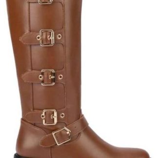 BOTA CON HEBILLAS COGNAC TIERRA BENDITA