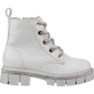 BOTA CON PEDRERIA BEIGE/HUESO VIVIS SHOES KIDS