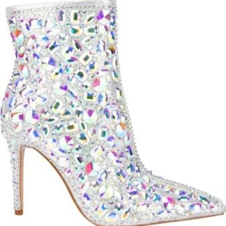 BOTA CON PEDRERIA PLATA THALIA SODI