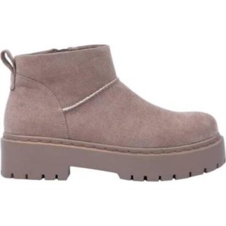 BOTA CON PLATAFORMA TAUPE TIERRA BENDITA