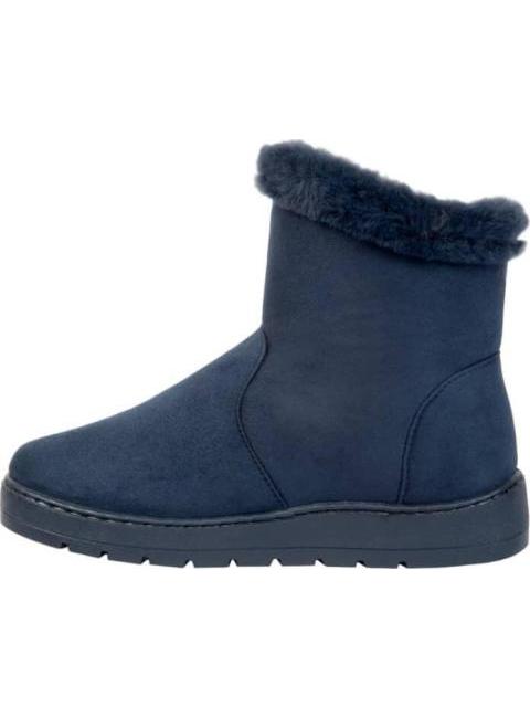 BOTA CONFORT FORRO PELUCHE AZUL MARINO SHOSH - Image 5