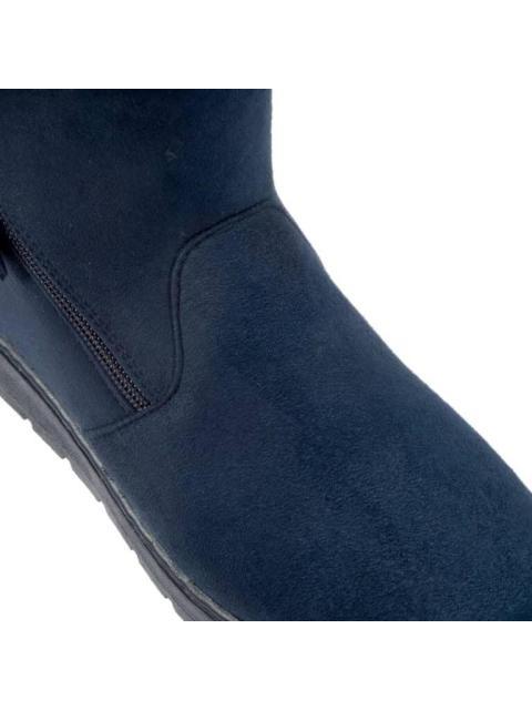BOTA CONFORT FORRO PELUCHE AZUL MARINO SHOSH - Image 6